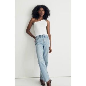Madewell Brightside Ribbed One-Shoulder Tank